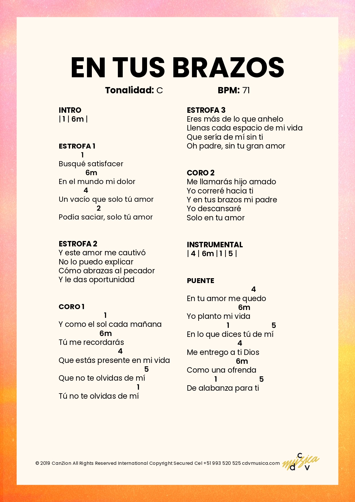 Letra Español