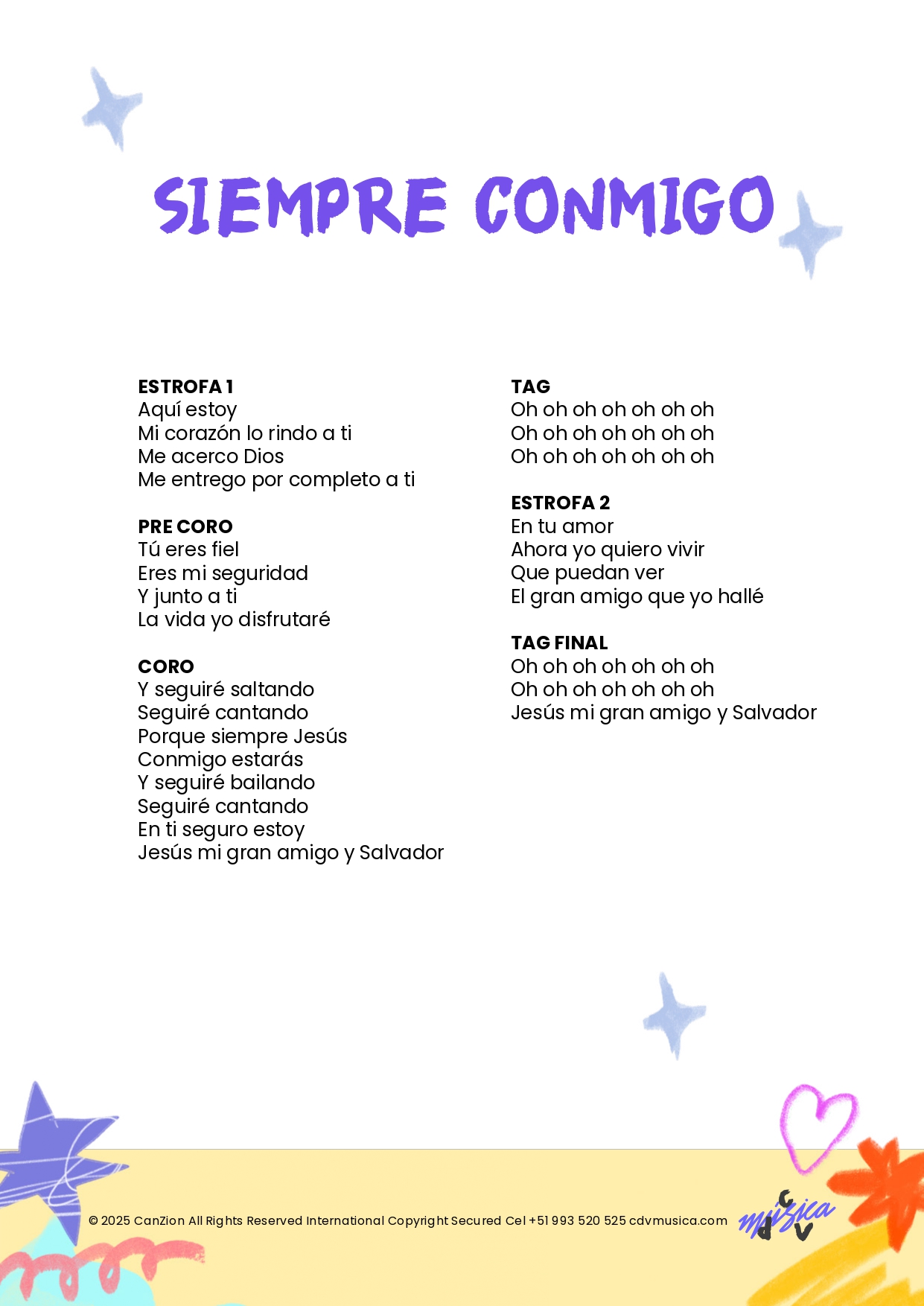 Letra Español